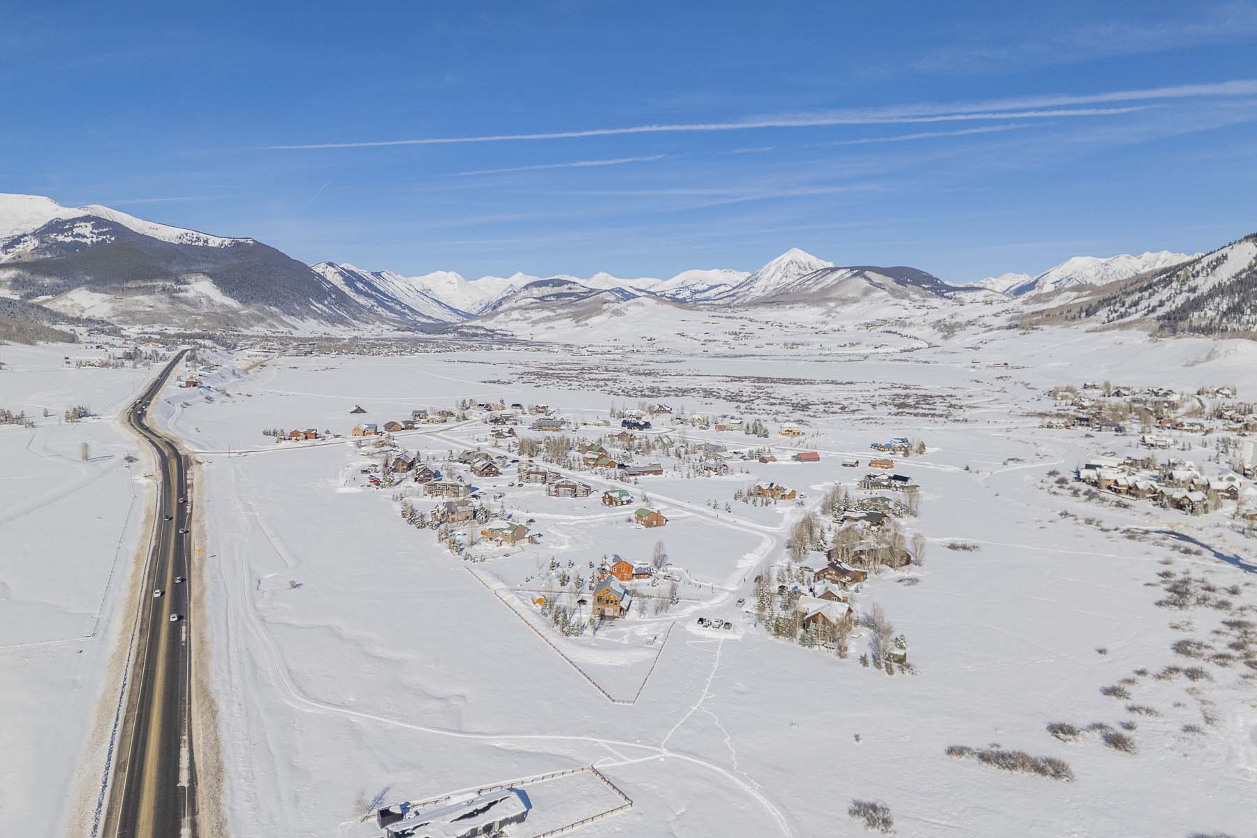 5 Slate View Lane, Crested Butte, CO 81224 - Drone View