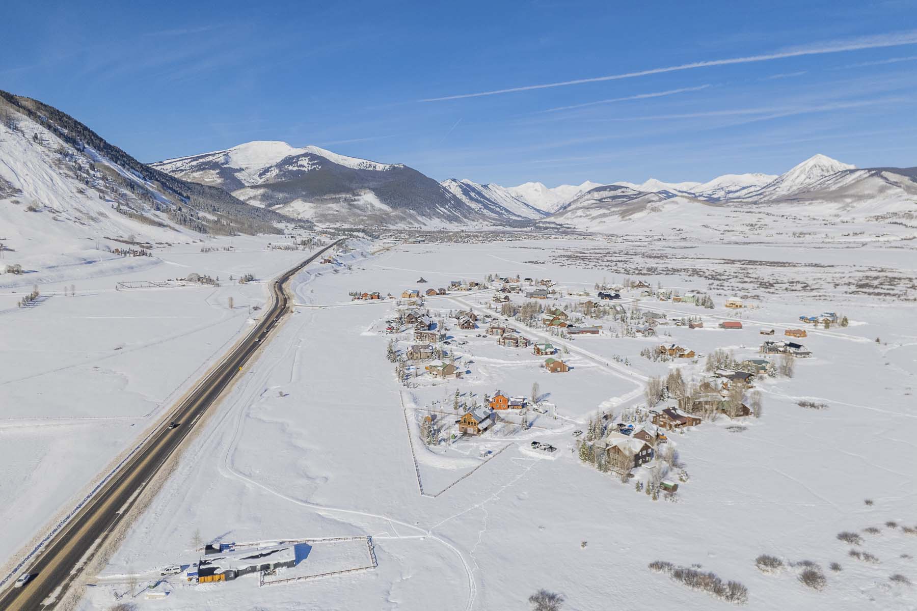 5 Slate View Lane, Crested Butte, CO 81224 - Drone View