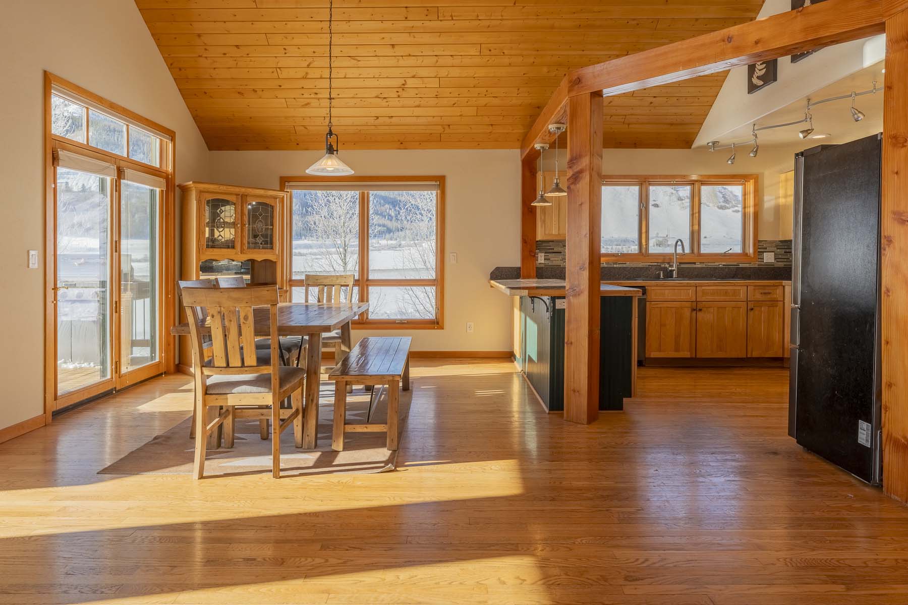 5 Slate View Lane, Crested Butte, CO 81224 - Dining Room & Kitchen