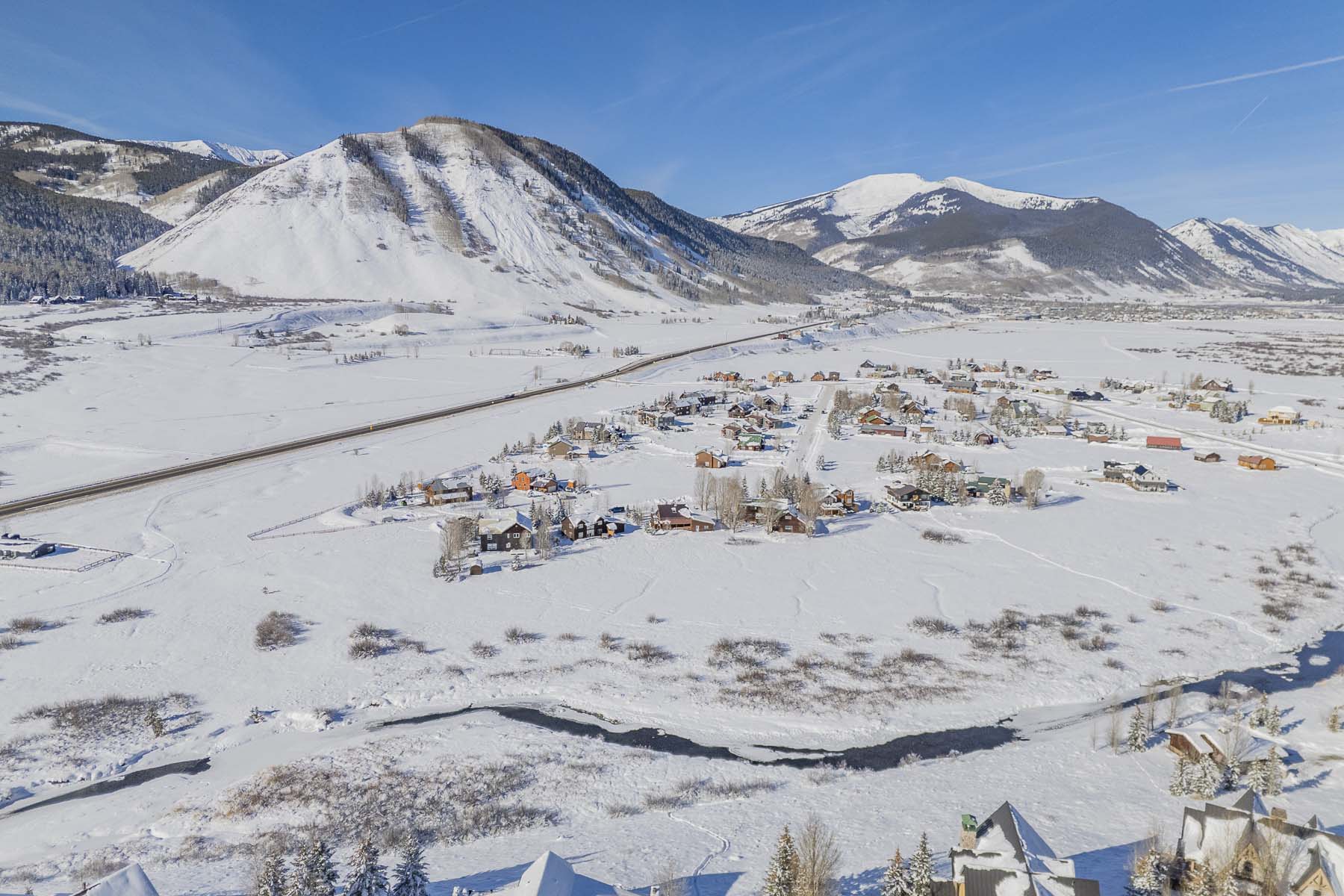 5 Slate View Lane, Crested Butte, CO 81224 - Drone View