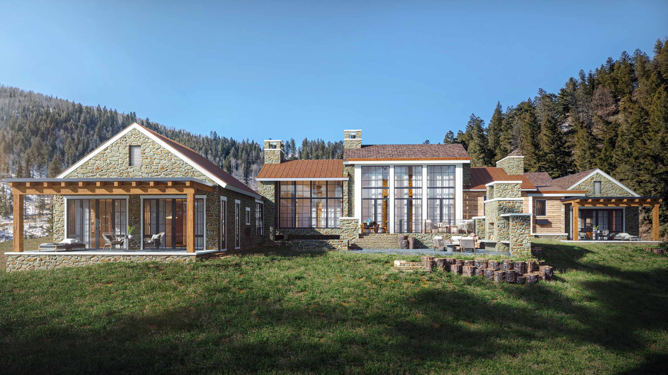 1220 Wilder Mountain Road, Almond, CO - Rendering