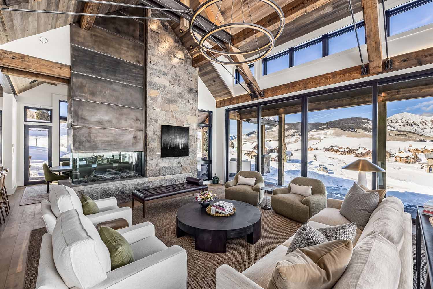 18 Walking Deer Lane, Crested Butte, CO - Living Room