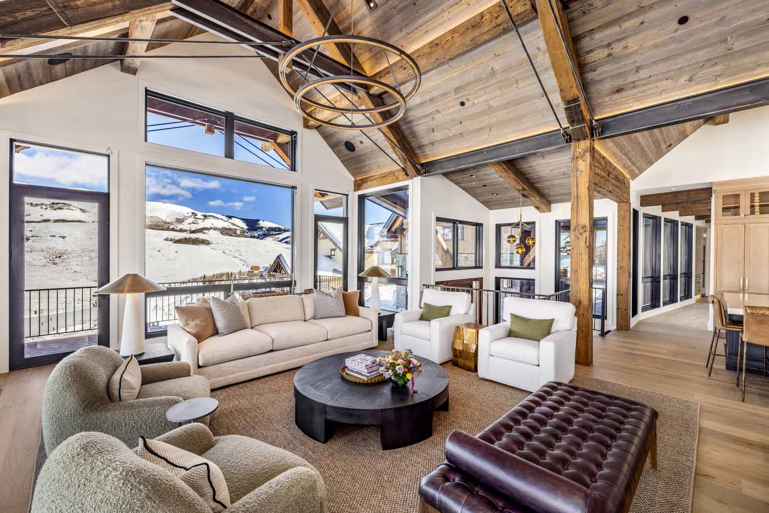 18 Walking Deer Lane, Crested Butte, CO - Living Room