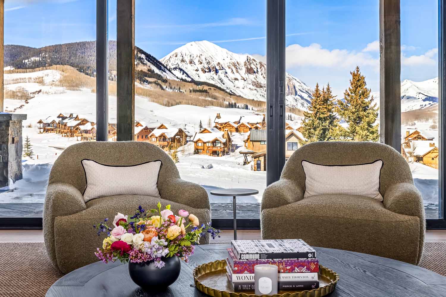 18 Walking Deer Lane, Crested Butte, CO - Living Room View