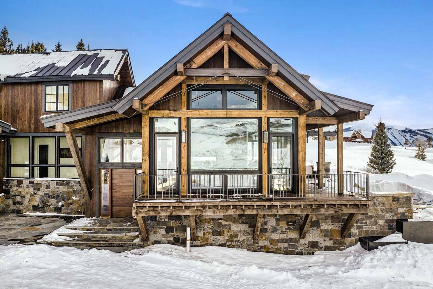 18 Walking Deer Lane, Crested Butte, CO - Front of House