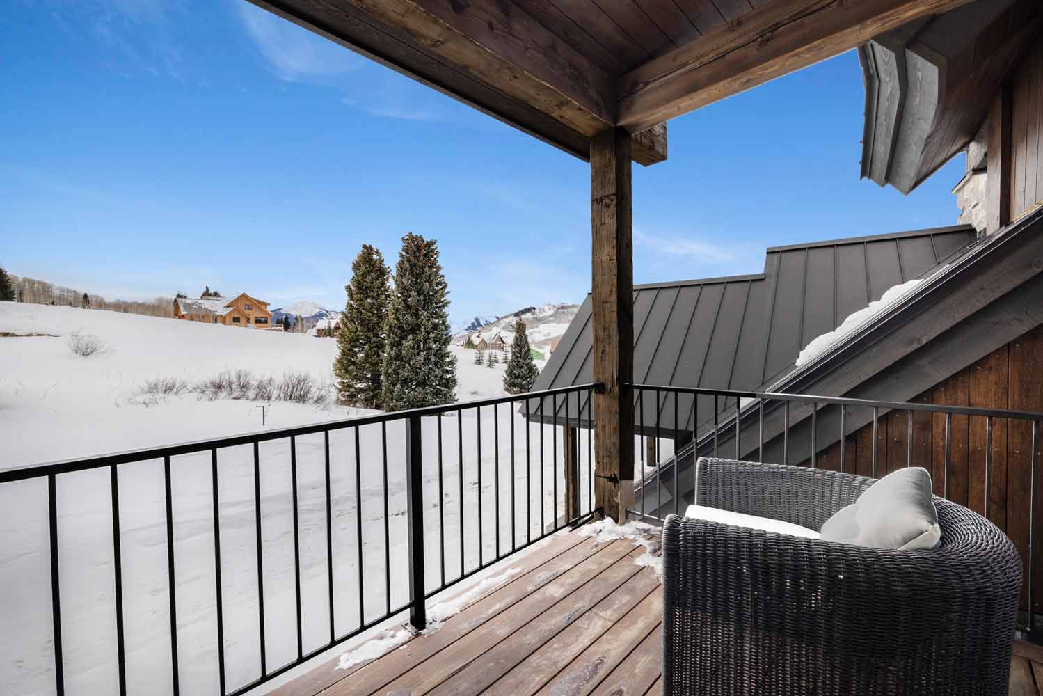 18 Walking Deer Lane, Crested Butte, CO - Balcony