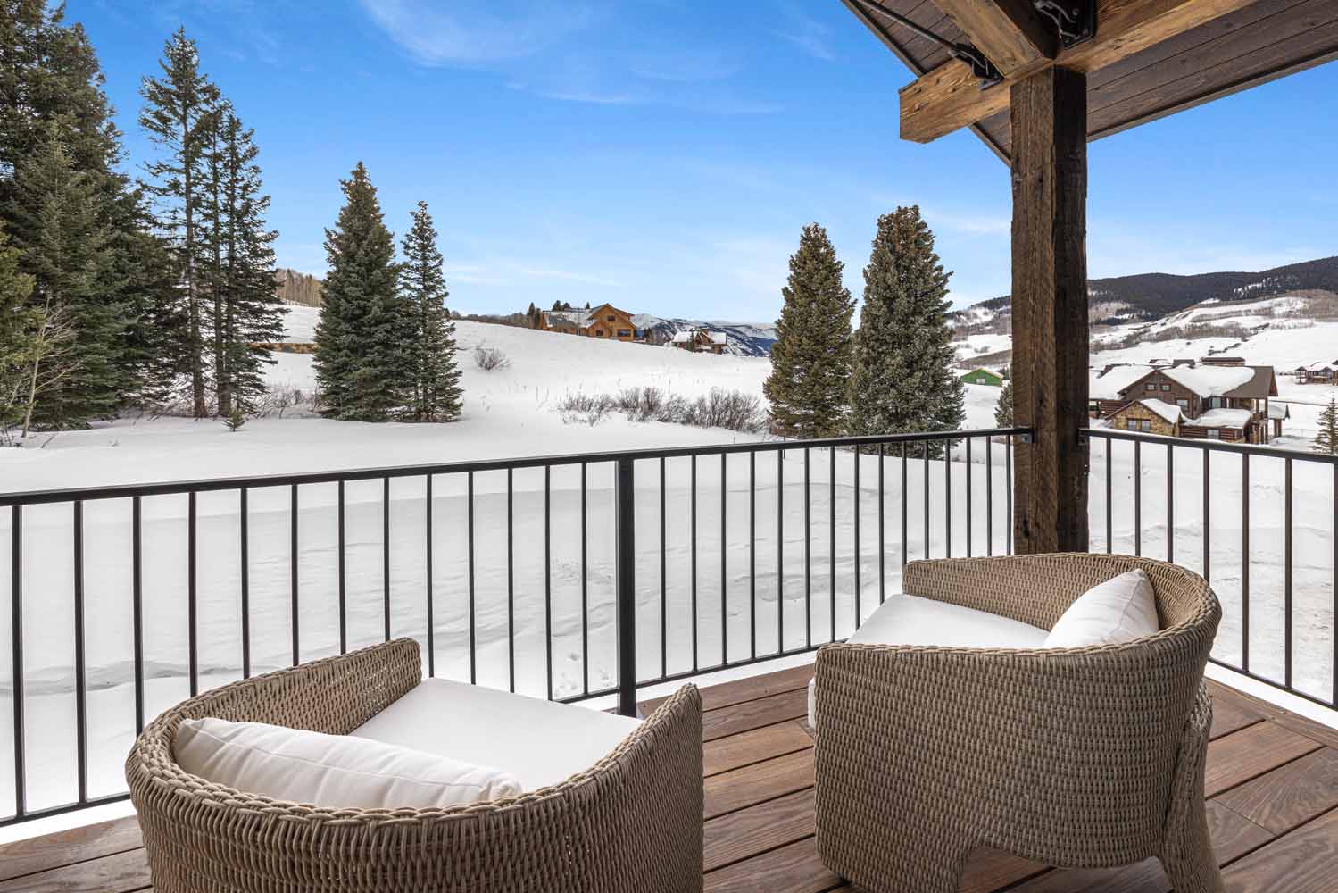 18 Walking Deer Lane, Crested Butte, CO - Deck