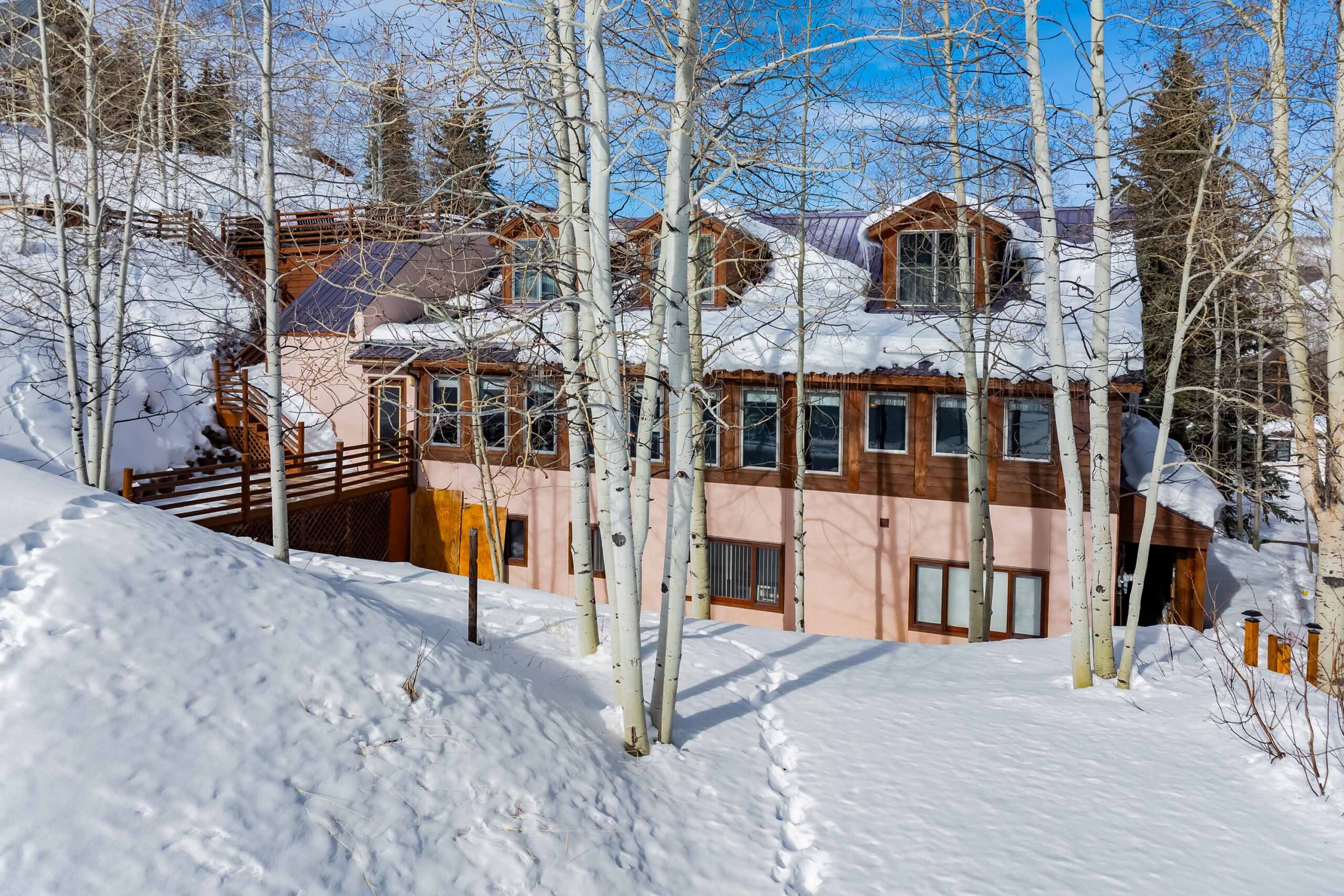 8 Gothic Avenue, Crested Butte, CO - Back of House