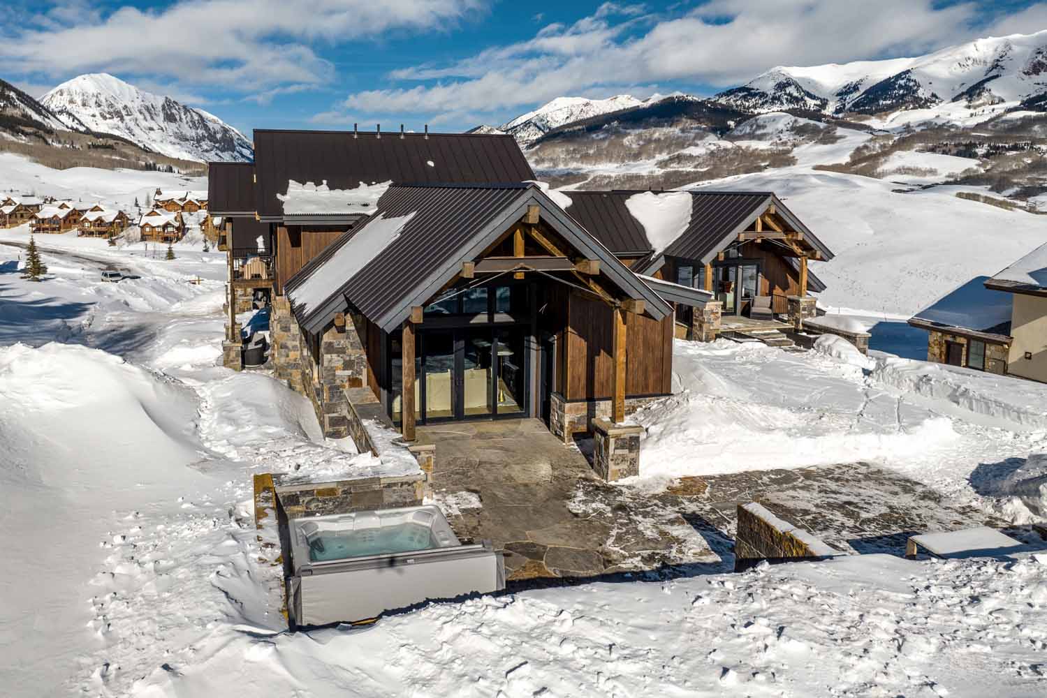 18 Walking Deer Lane, Crested Butte, CO - Aerial View