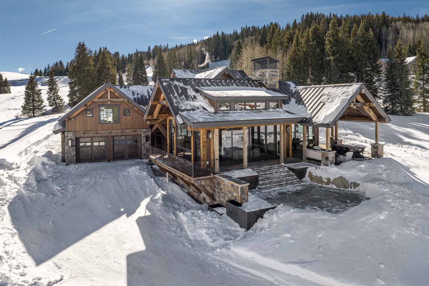 18 Walking Deer Lane, Crested Butte, CO - Aerial View