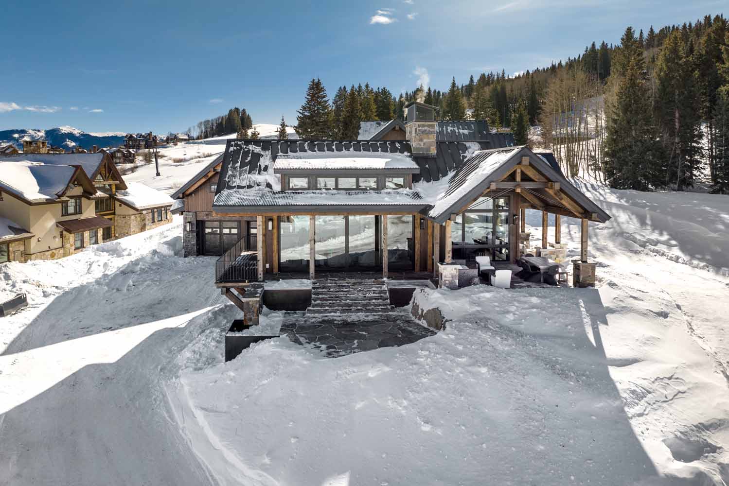 18 Walking Deer Lane, Crested Butte, CO - Aerial View