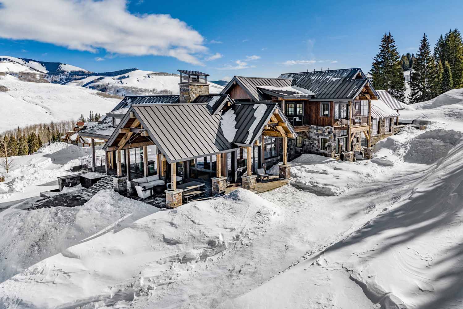 18 Walking Deer Lane, Crested Butte, CO - Aerial View