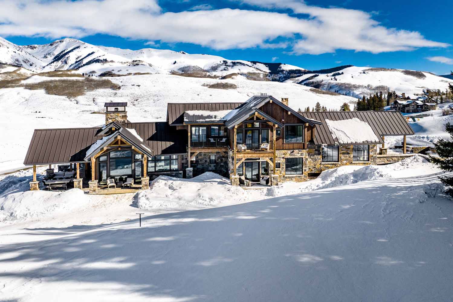 18 Walking Deer Lane, Crested Butte, CO - Aerial View