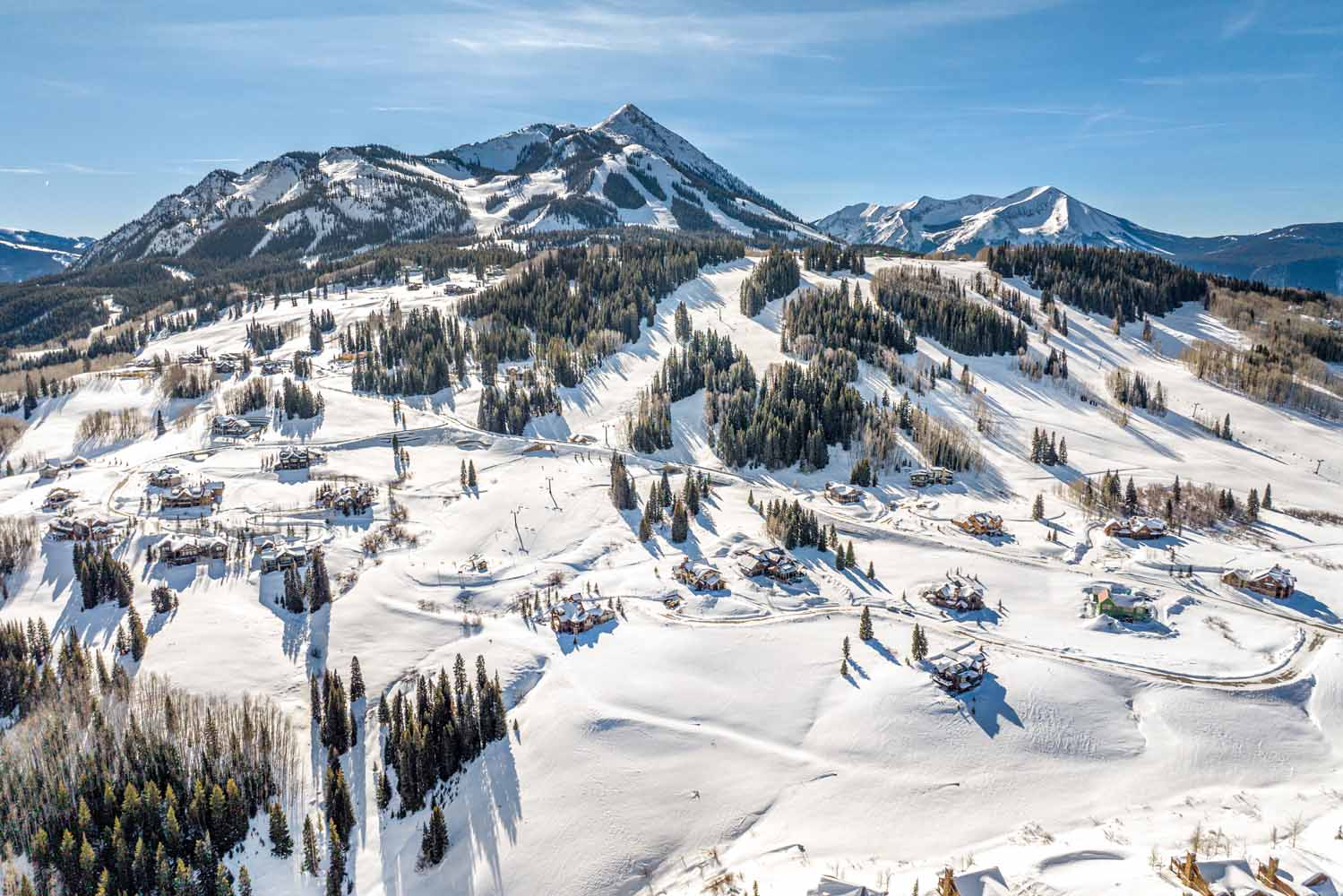 18 Walking Deer Lane, Crested Butte, CO - Aerial View