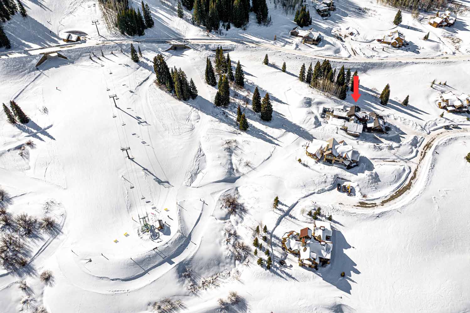 18 Walking Deer Lane, Crested Butte, CO - Aerial View