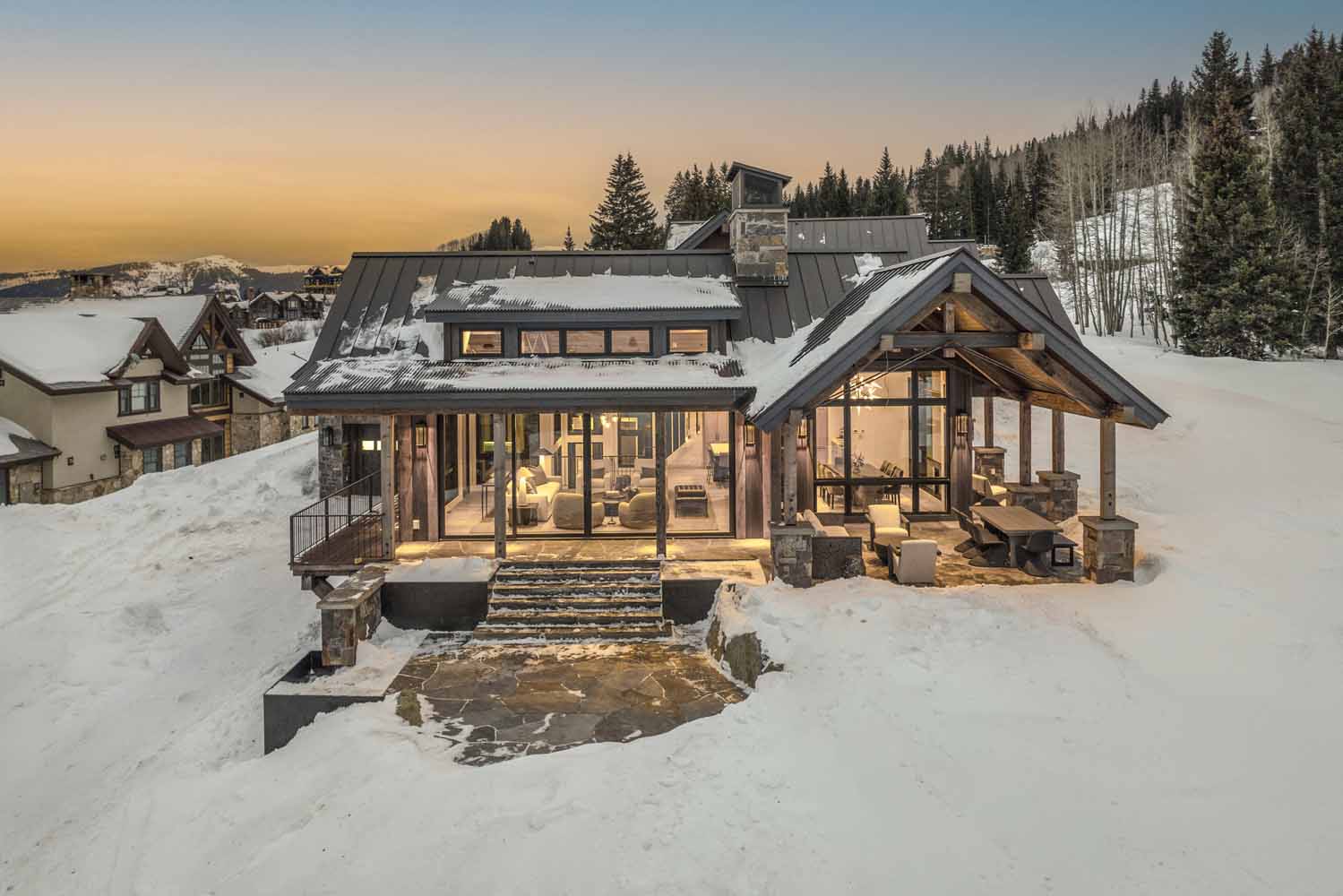 18 Walking Deer Lane, Crested Butte, CO - Aerial View