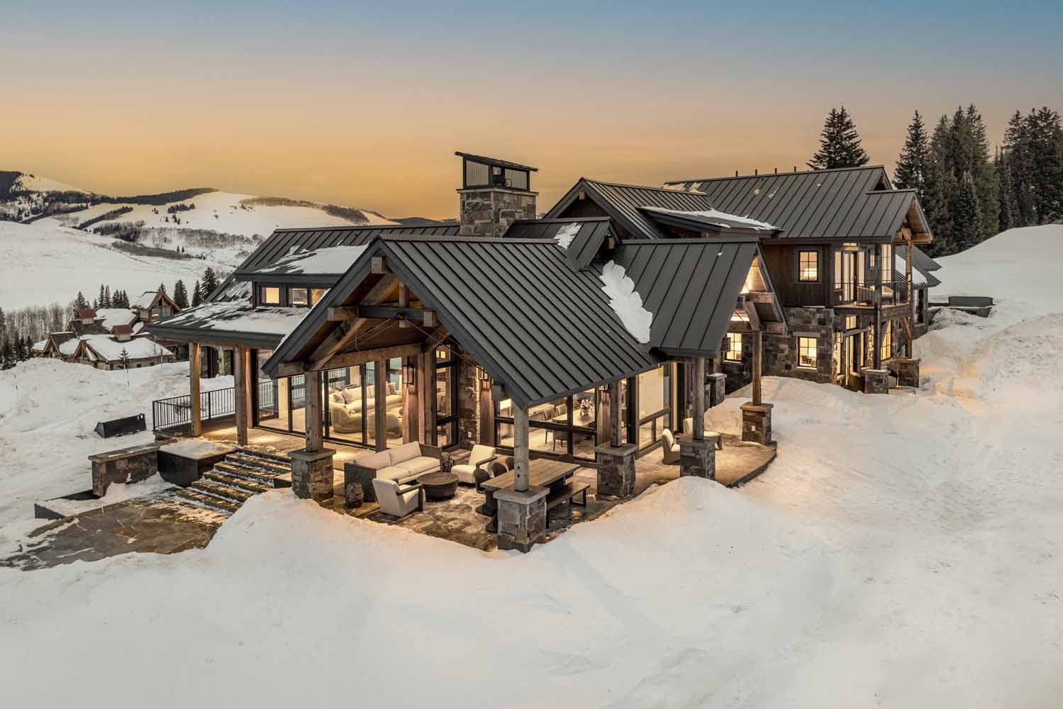 18 Walking Deer Lane, Crested Butte, CO - Aerial View