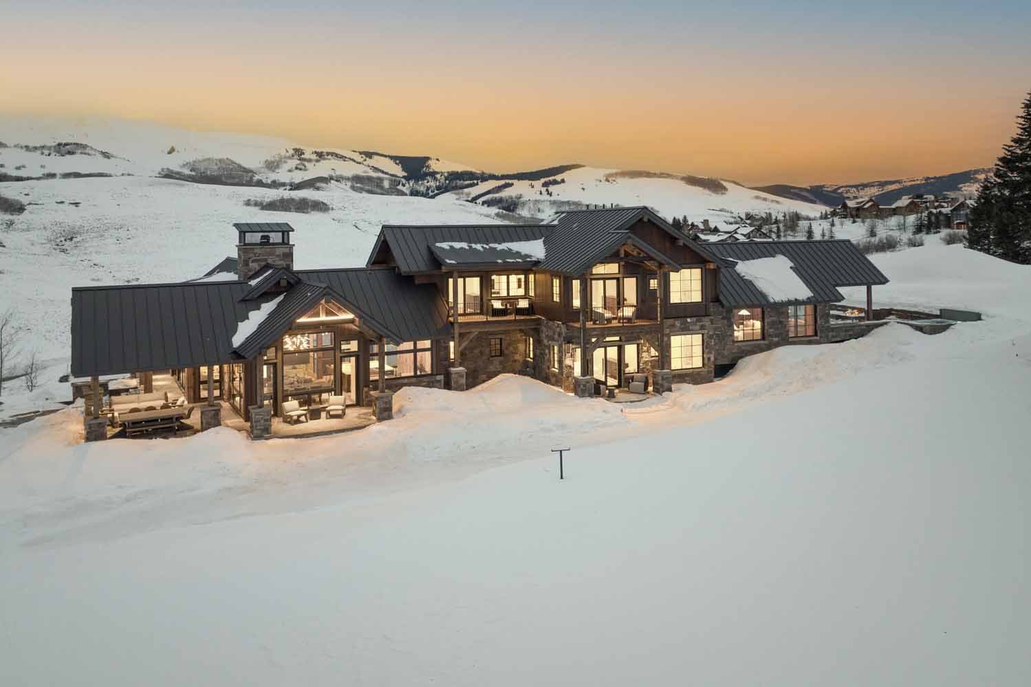 18 Walking Deer Lane, Crested Butte, CO - Aerial View