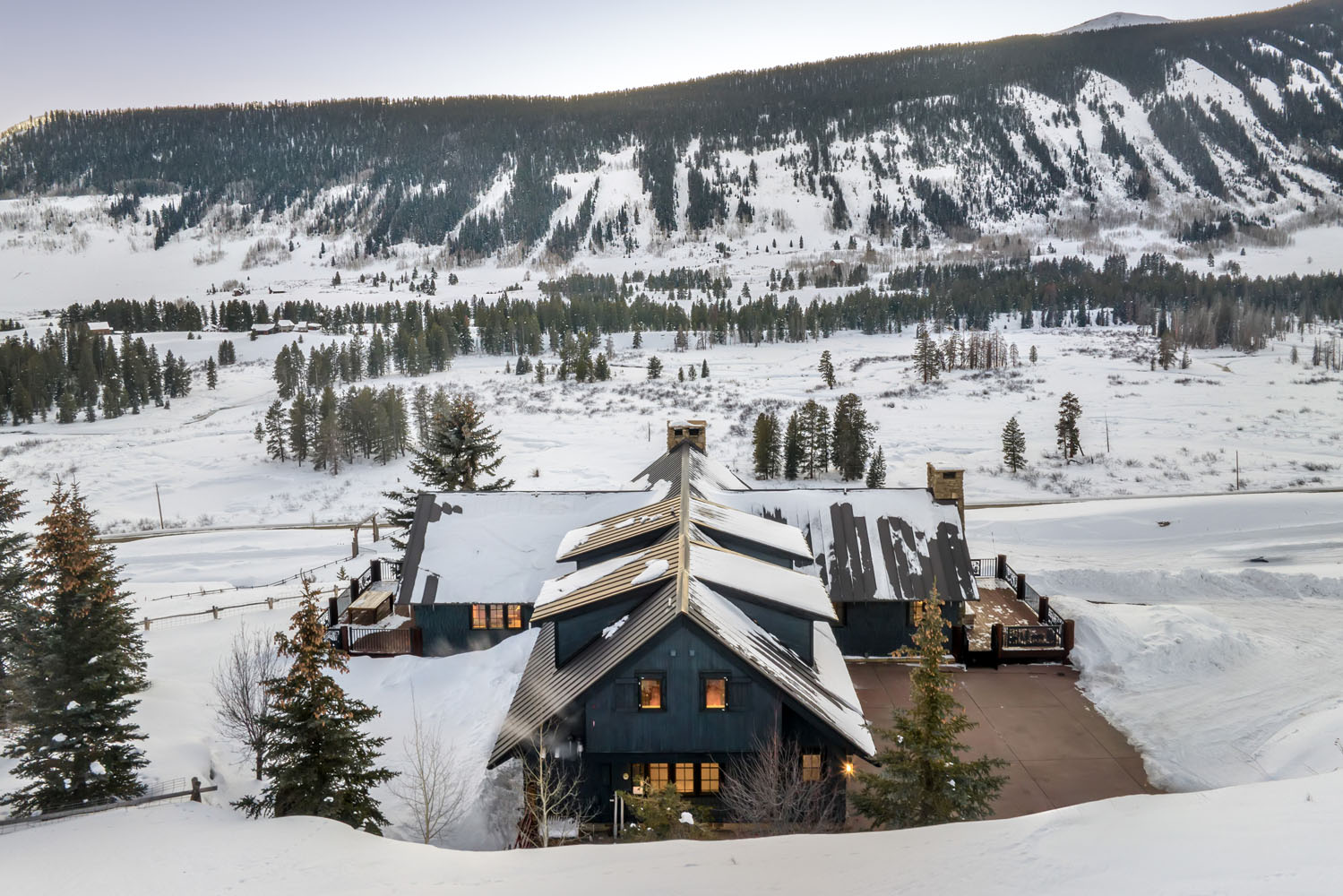 1294 County Road 734 Crested Butte, CO - Aerial