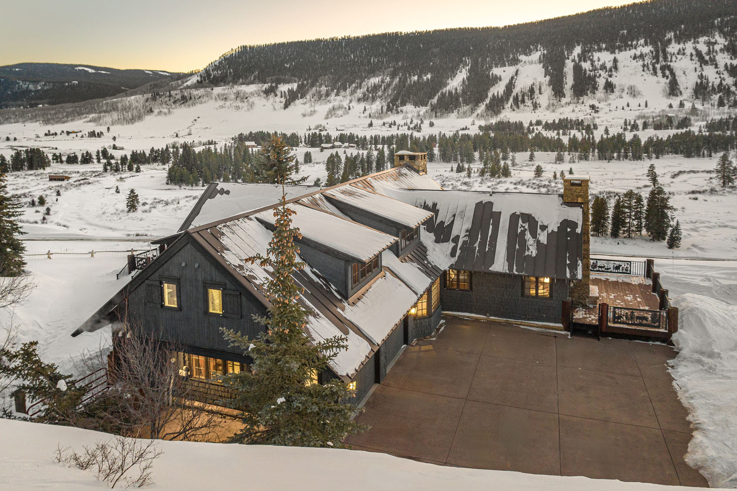 1294 County Road 734 Crested Butte, CO - Aerial