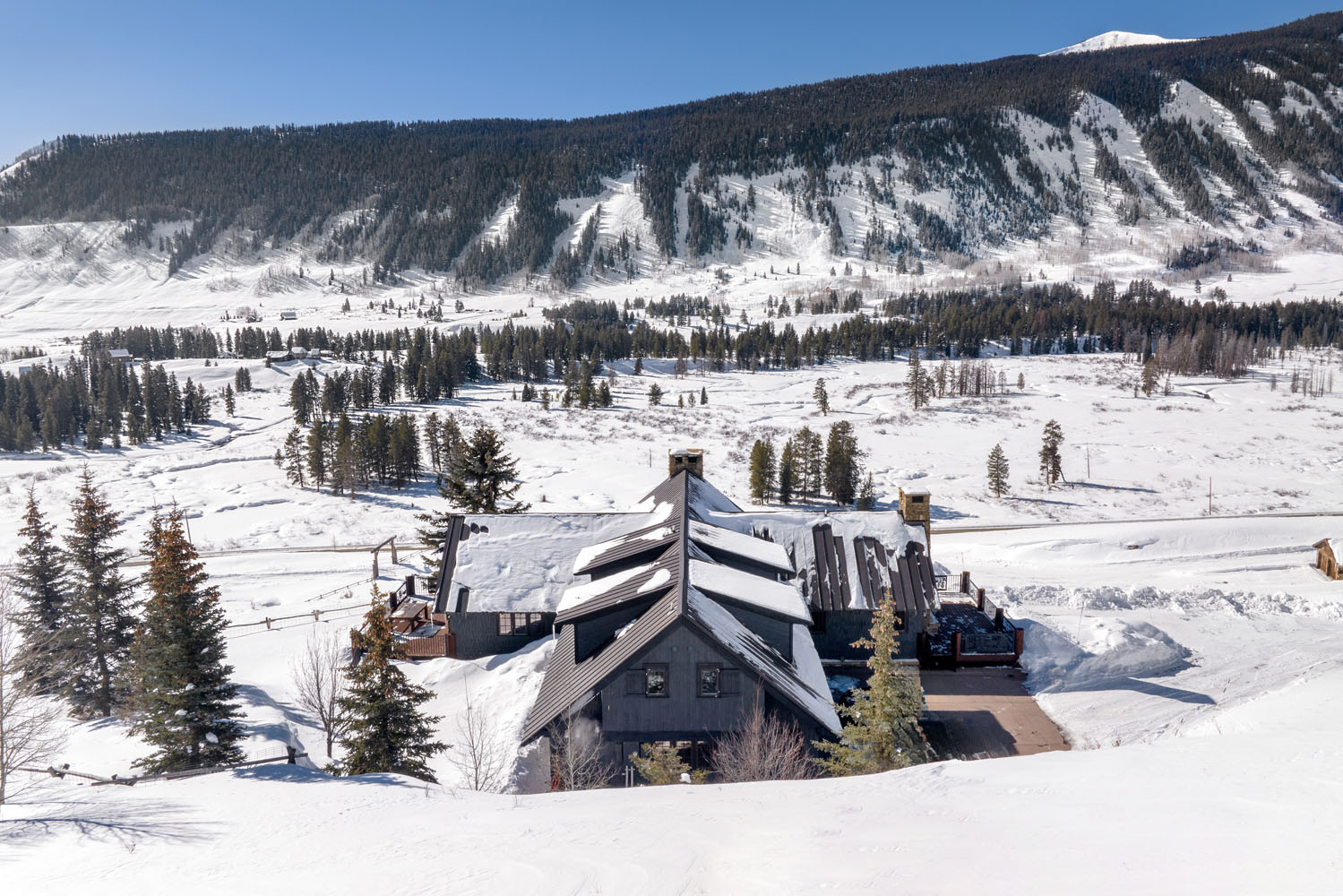 1294 County Road 734 Crested Butte, CO - Aerial