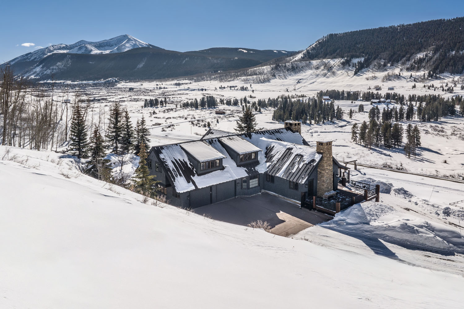 1294 County Road 734 Crested Butte, CO - Aerial