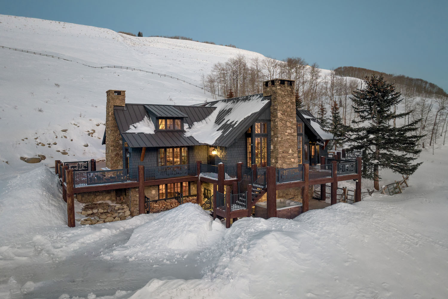 1294 County Road 734 Crested Butte, CO - Aerial