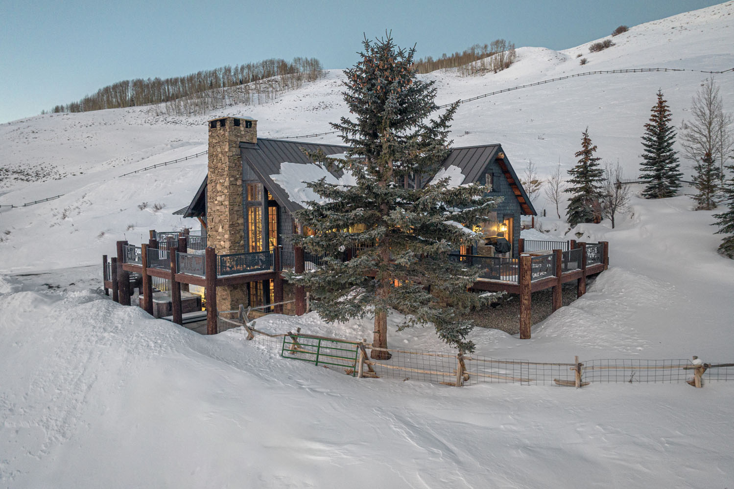 1294 County Road 734 Crested Butte, CO - Aerial