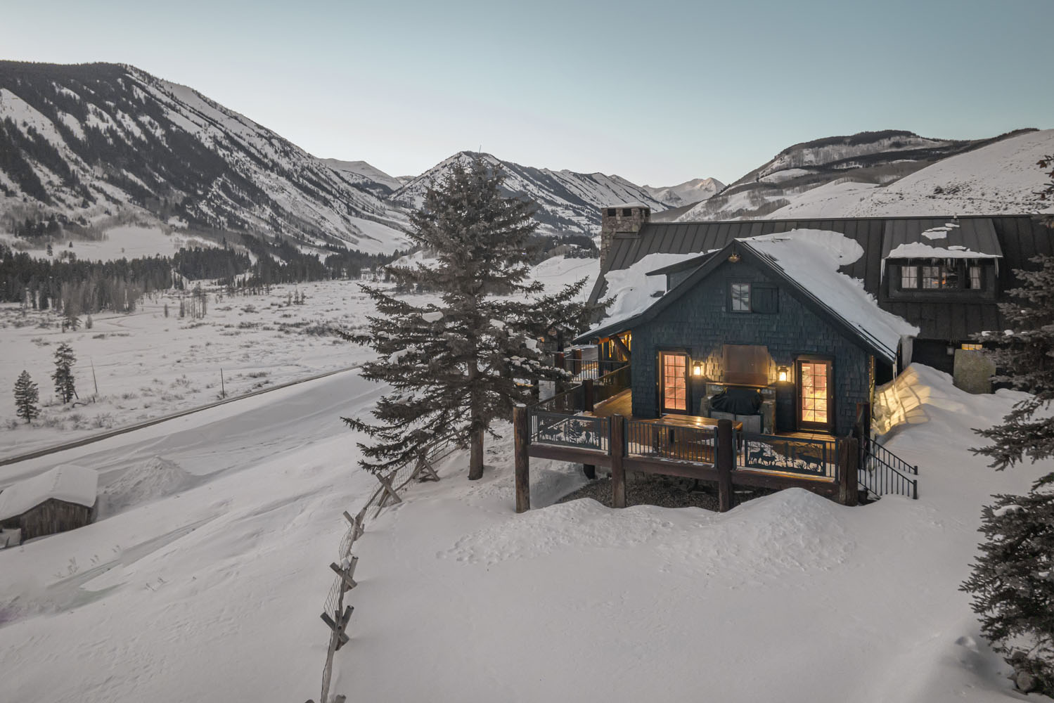 1294 County Road 734 Crested Butte, CO - Aerial