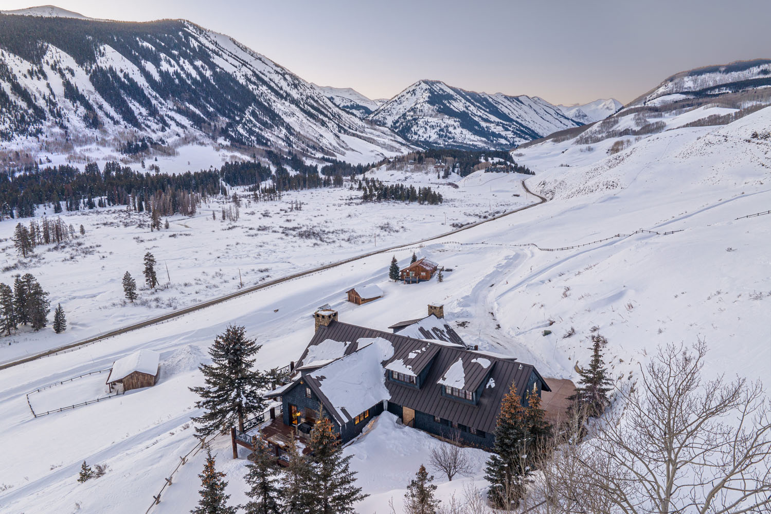 1294 County Road 734 Crested Butte, CO - Aerial