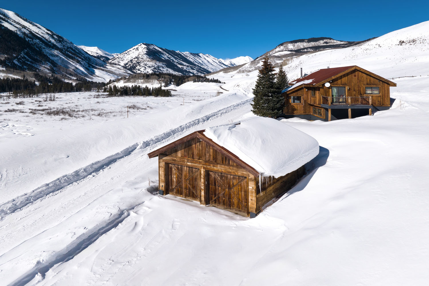 1294 County Road 734 Crested Butte, CO - Aerial