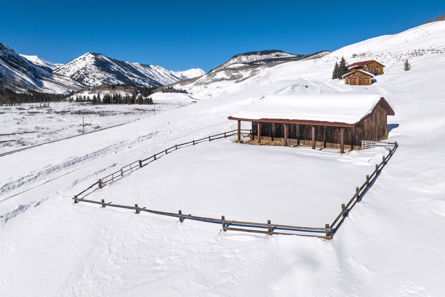 1294 County Road 734 Crested Butte, CO - Aerial