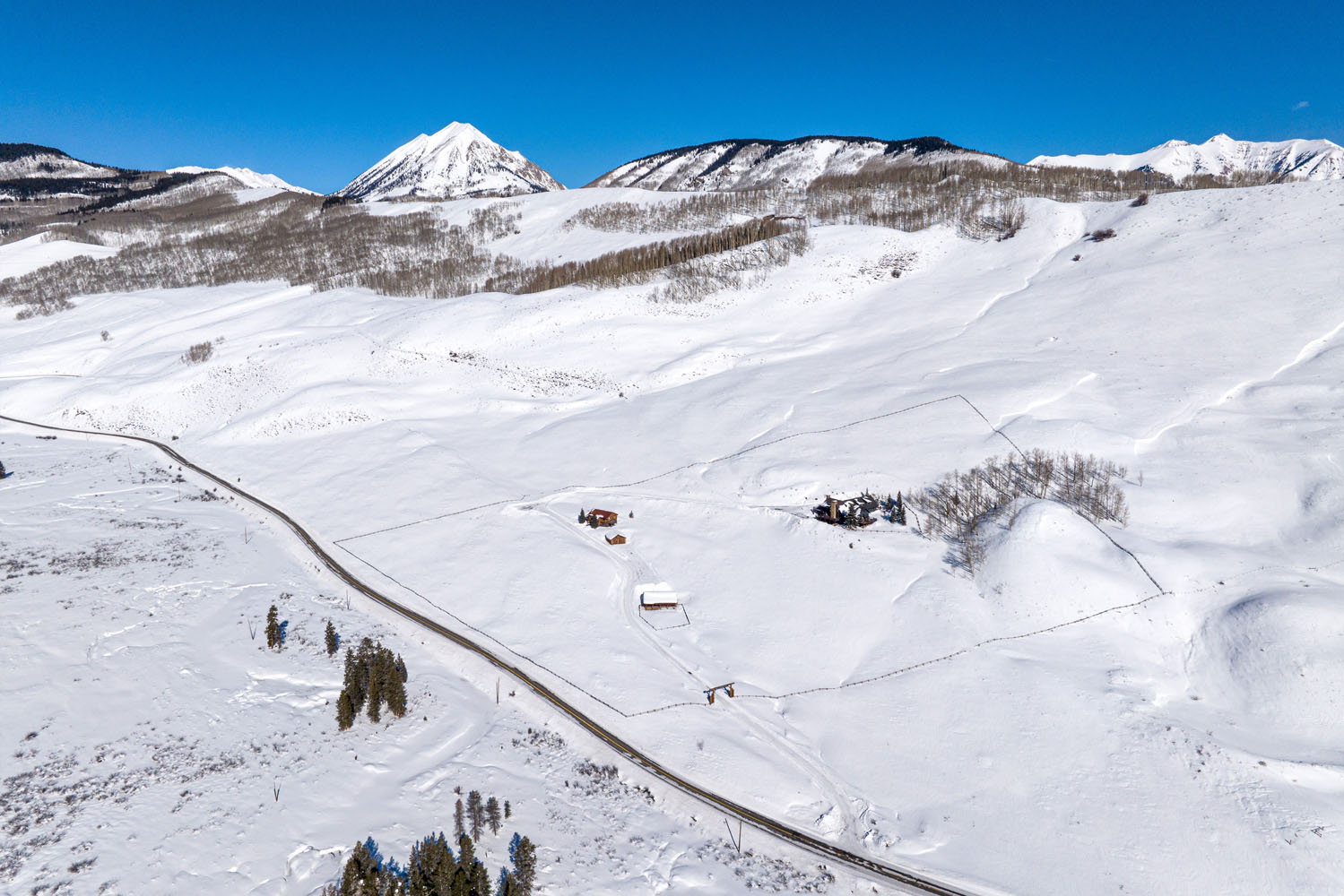 1294 County Road 734 Crested Butte, CO - Aerial