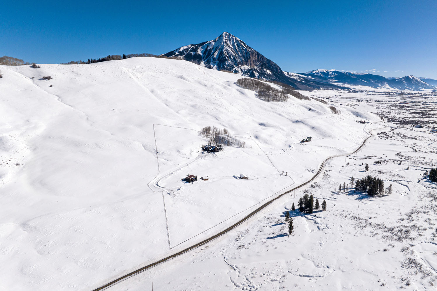 1294 County Road 734 Crested Butte, CO - Aerial