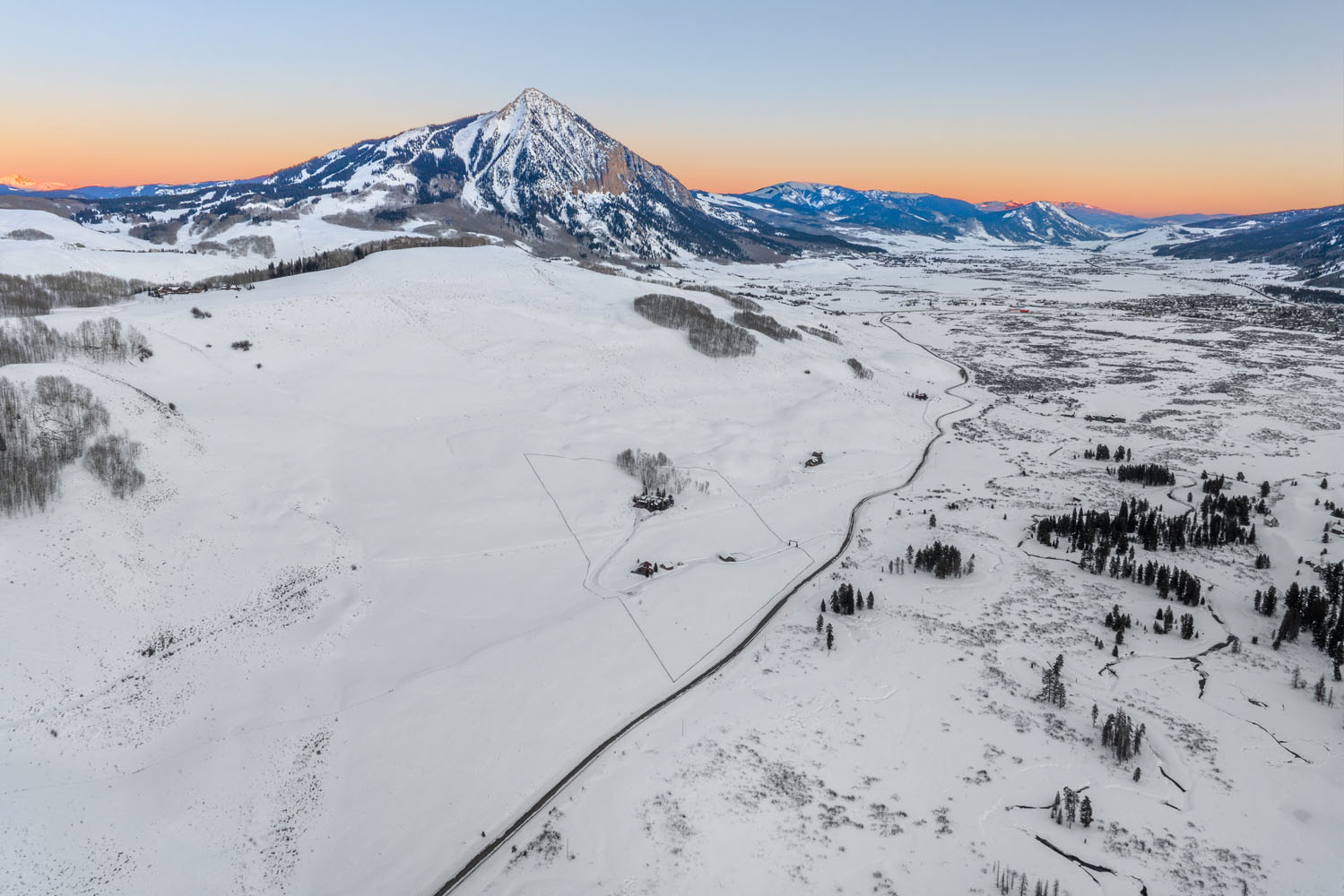 1294 County Road 734 Crested Butte, CO - Aerial