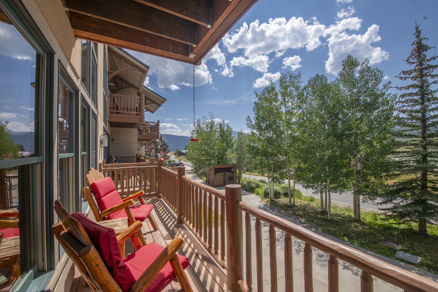 24 Hunter Hill Road #13 Mt. Crested Butte, CO - Balcony