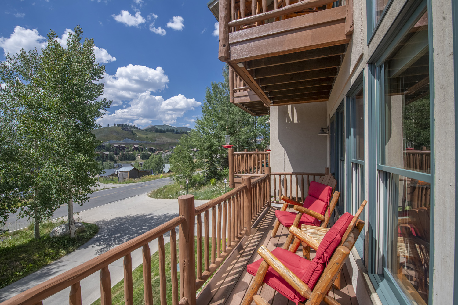 24 Hunter Hill Road #13 Mt. Crested Butte, CO - Balcony