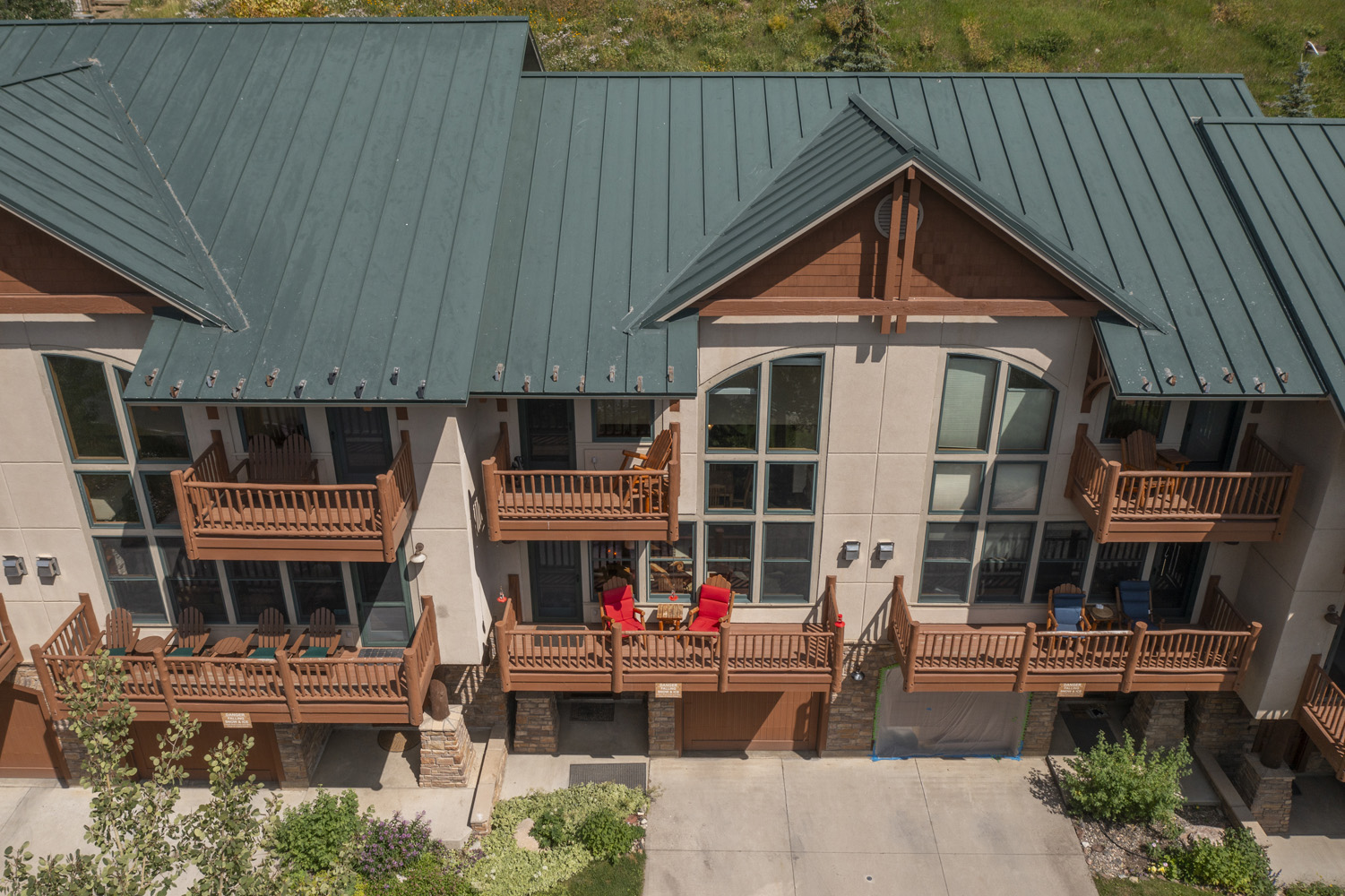 24 Hunter Hill Road #13 Mt. Crested Butte, CO - Drone View