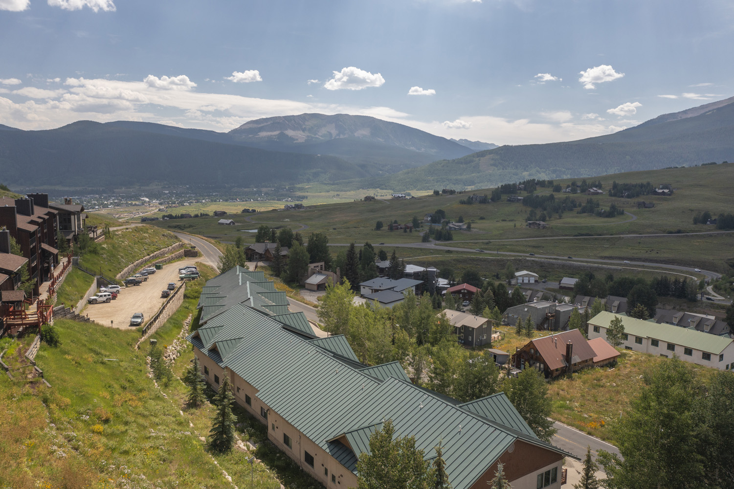 24 Hunter Hill Road #13 Mt. Crested Butte, CO - Drone View